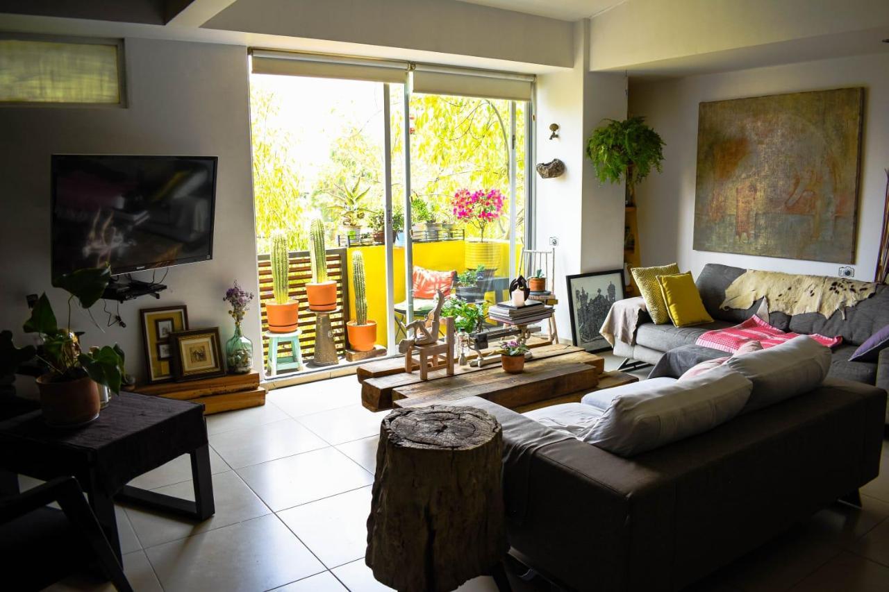 Pequena Habitacion Frida - Design Cdmx - Areas Comunes Compartidas Mexico-stad Buitenkant foto