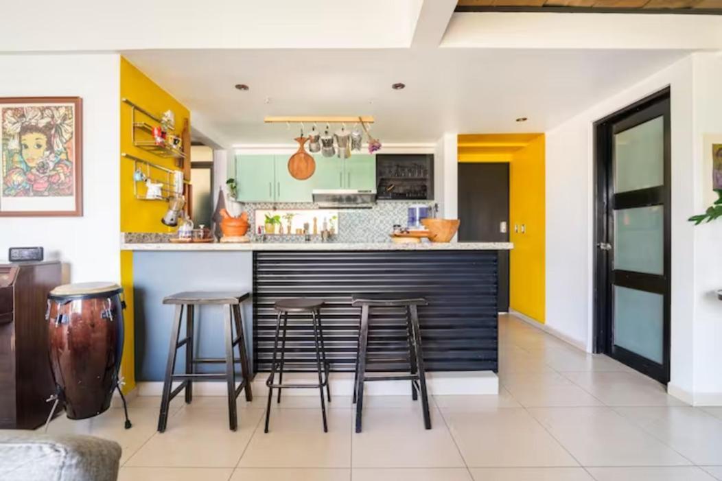 Pequena Habitacion Frida - Design Cdmx - Areas Comunes Compartidas Mexico-stad Buitenkant foto